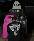 Black Till Death Apparel winged cross back graphic