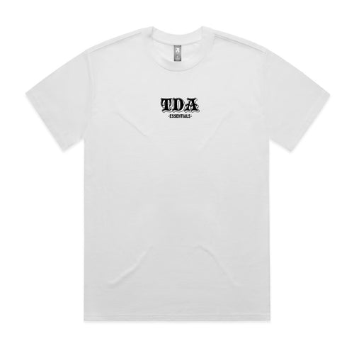 White TDA front-logo T-shirt