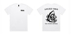 White LOCALS ONLY T-shirt, front and back